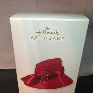 Hallmark Keepsake Elegant Red Hat Ornament